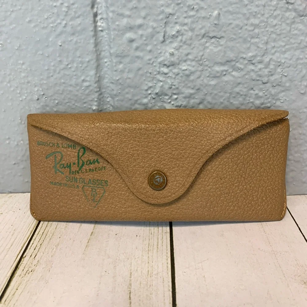 Vintage Ray-Ban 60's 70's  B&L 12K GF Shooter Aviator Wrap Around Sunglasses USA